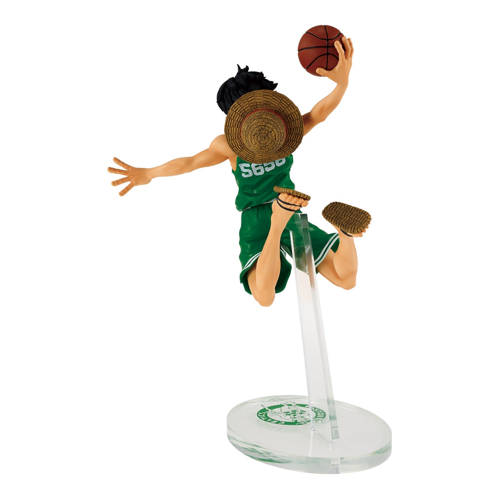ONE PIECE ×NBA  MASTER STARS PIECE THE MONKEY.D.LUFFY BOSTON CELTICS