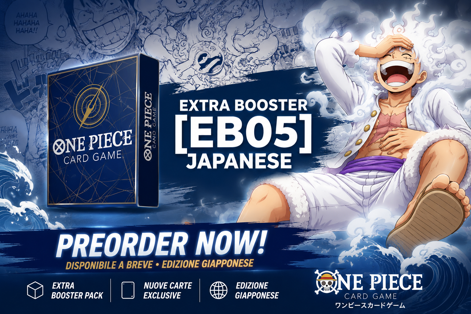 One Piece Extra Booster EB-05 BOX JAP