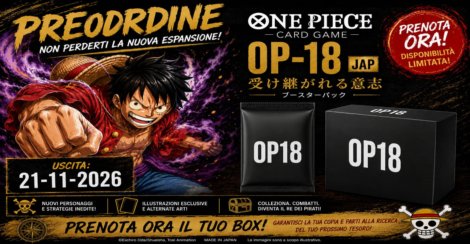 One Piece OP-18 BOX JAP