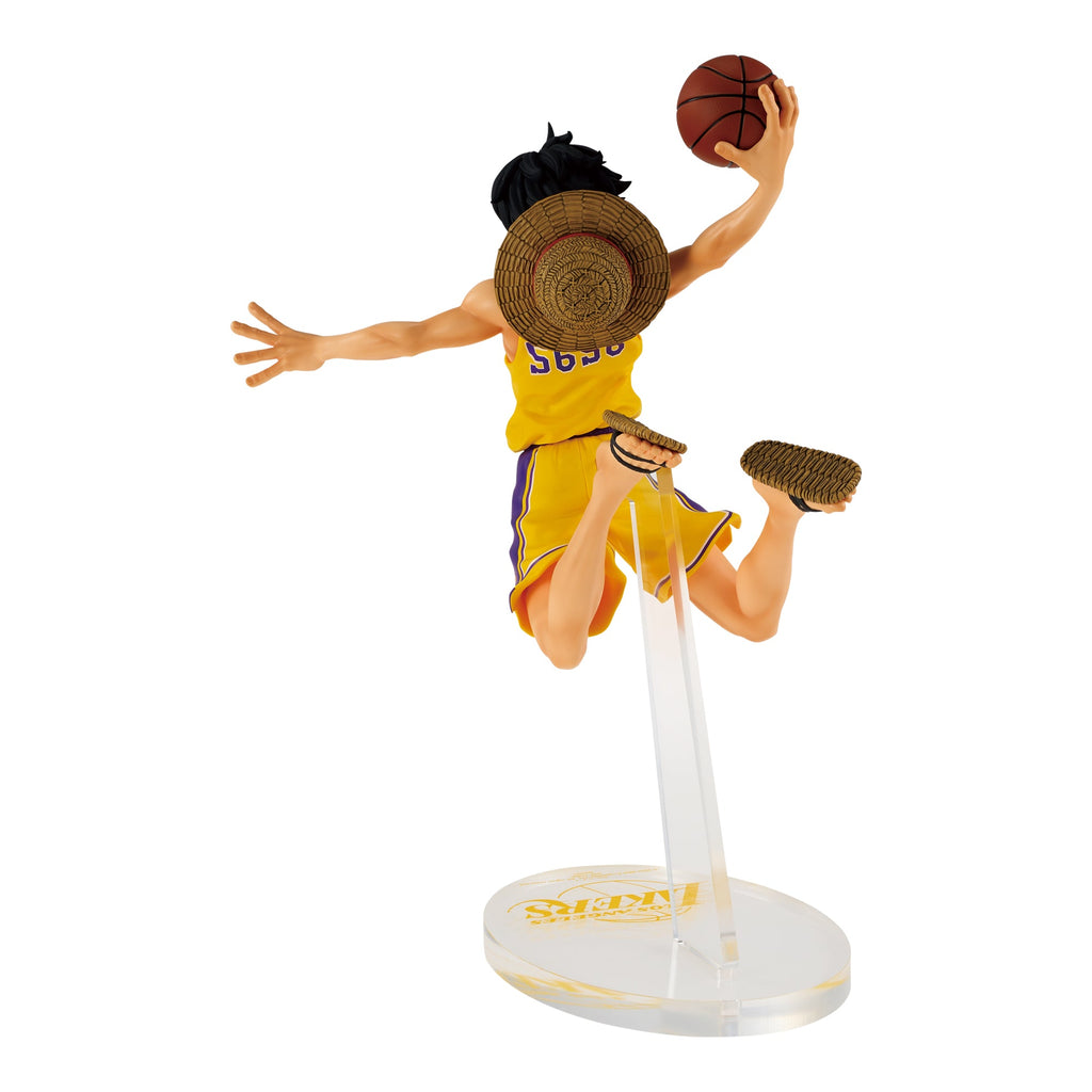 ONE PIECE ×NBA  MASTER STARS PIECE THE MONKEY.D.LUFFY LOS ANGELES LAKERS