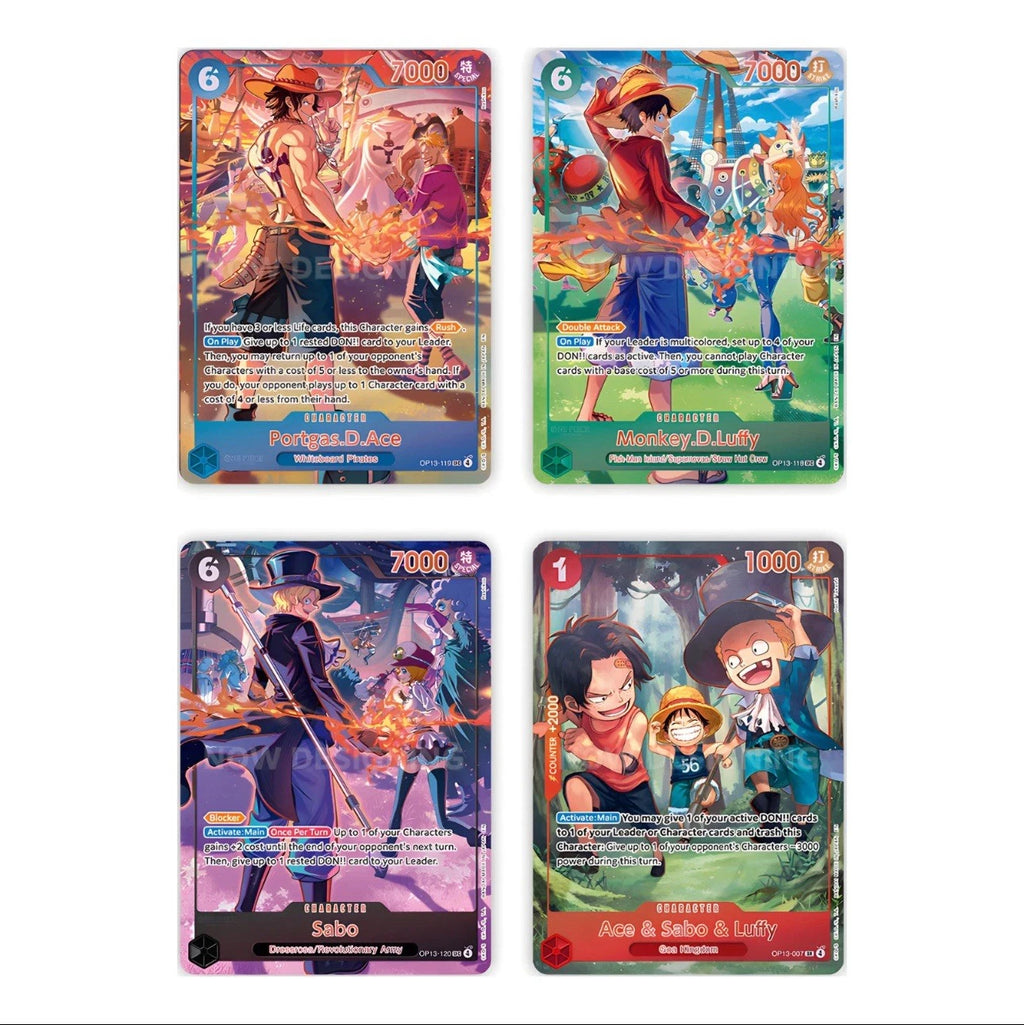 One Piece 3° Set Anniversario edizione Inglese (LINGUA JAP)